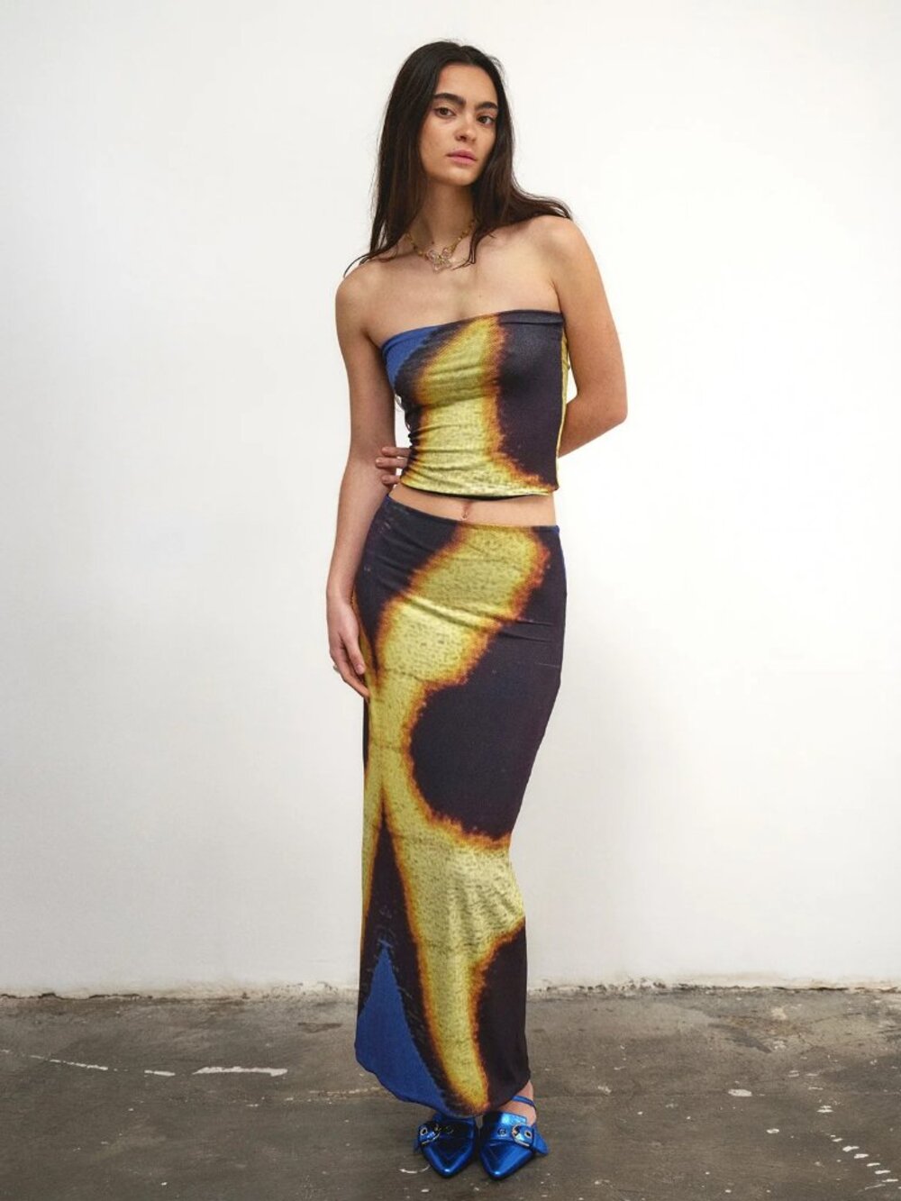 Feners Tu x Mi Night Set (Top & Skirt)